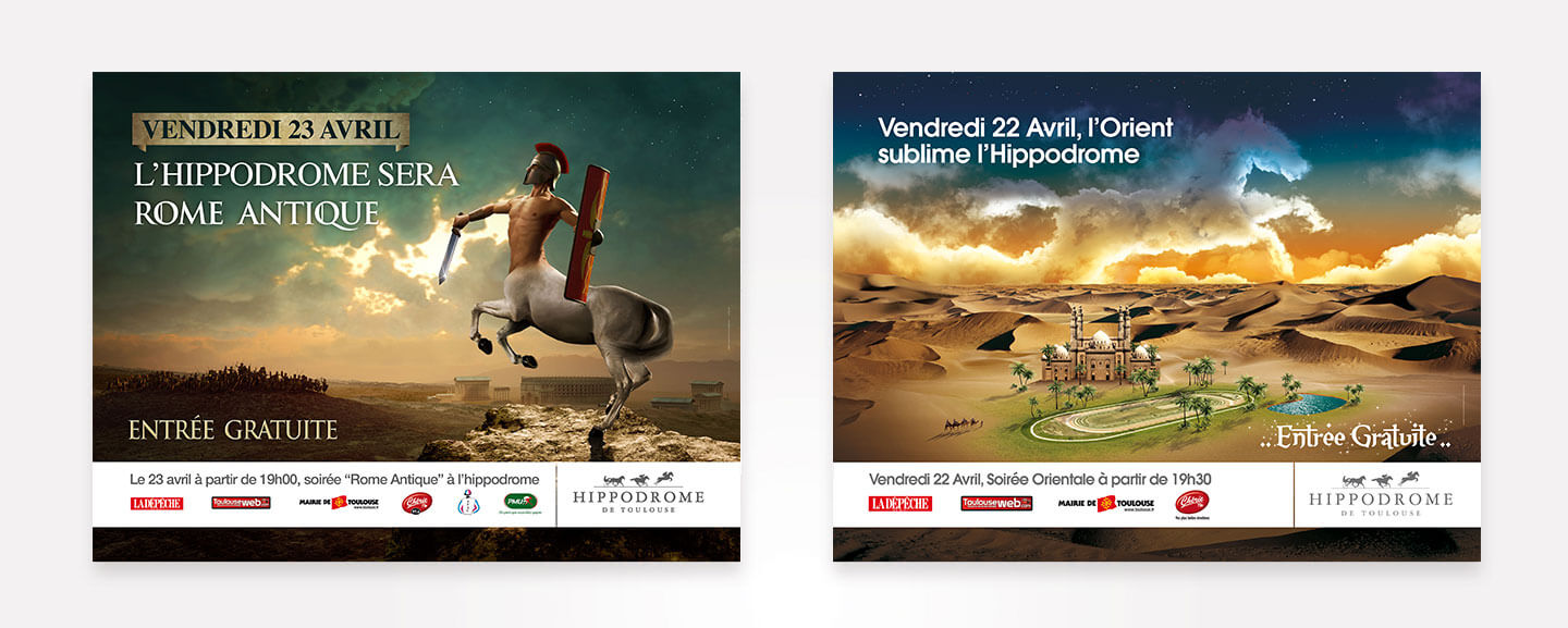 Hippodrome image de marque