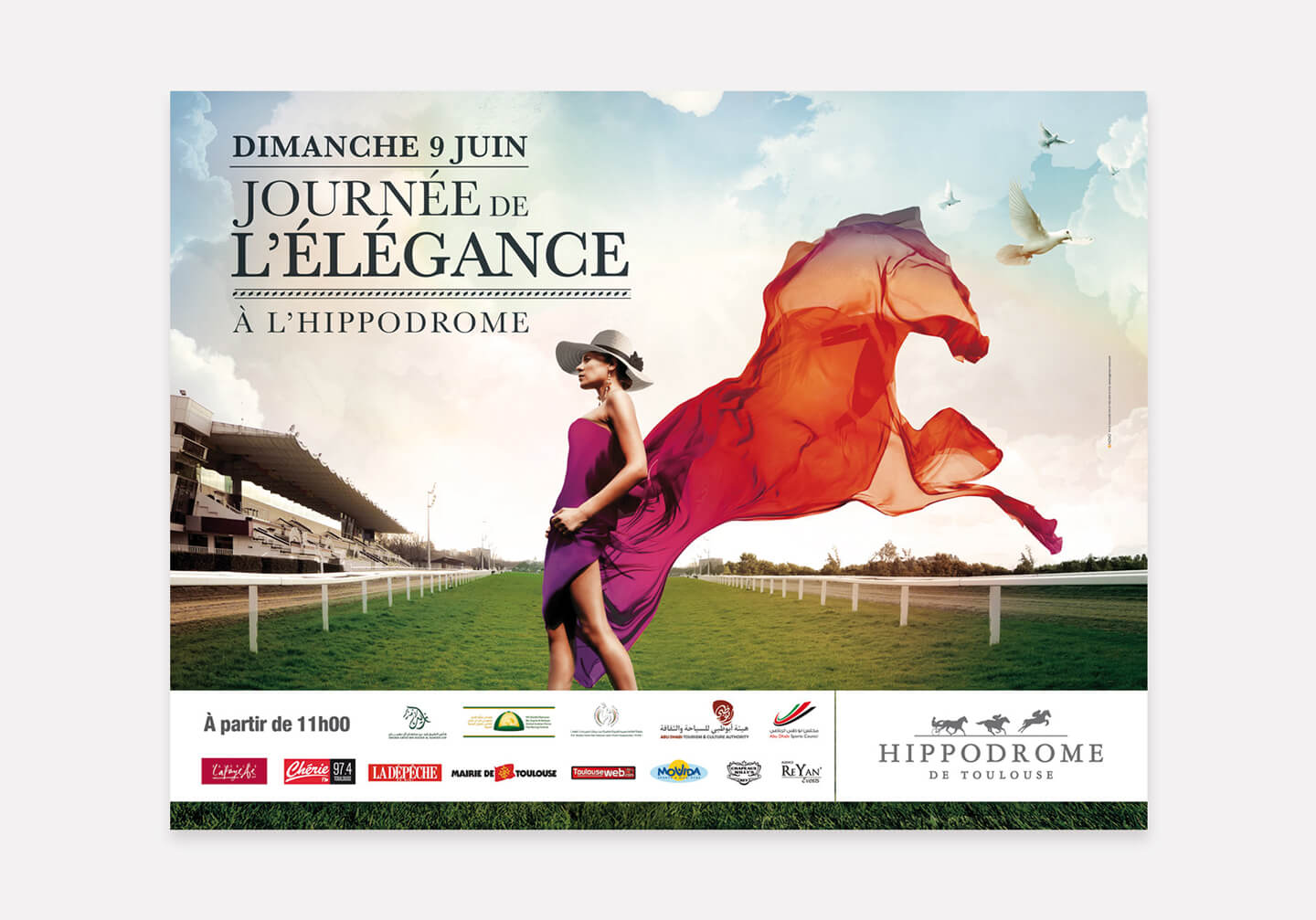 Hippodrome campagnes événementielles
