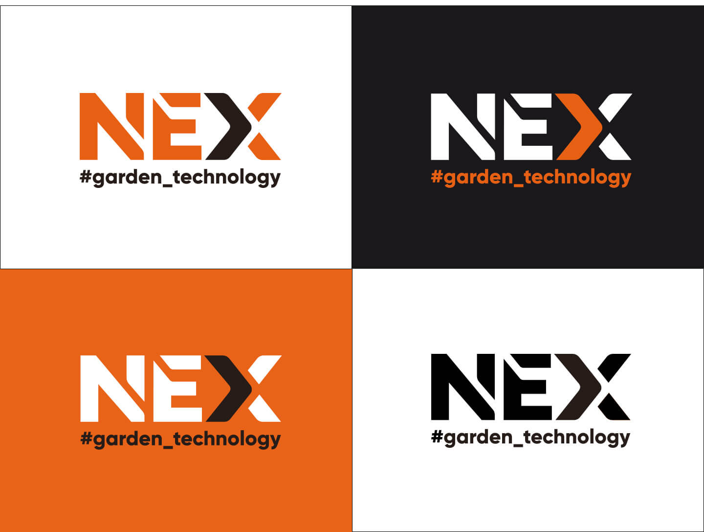 Nex identité de marque