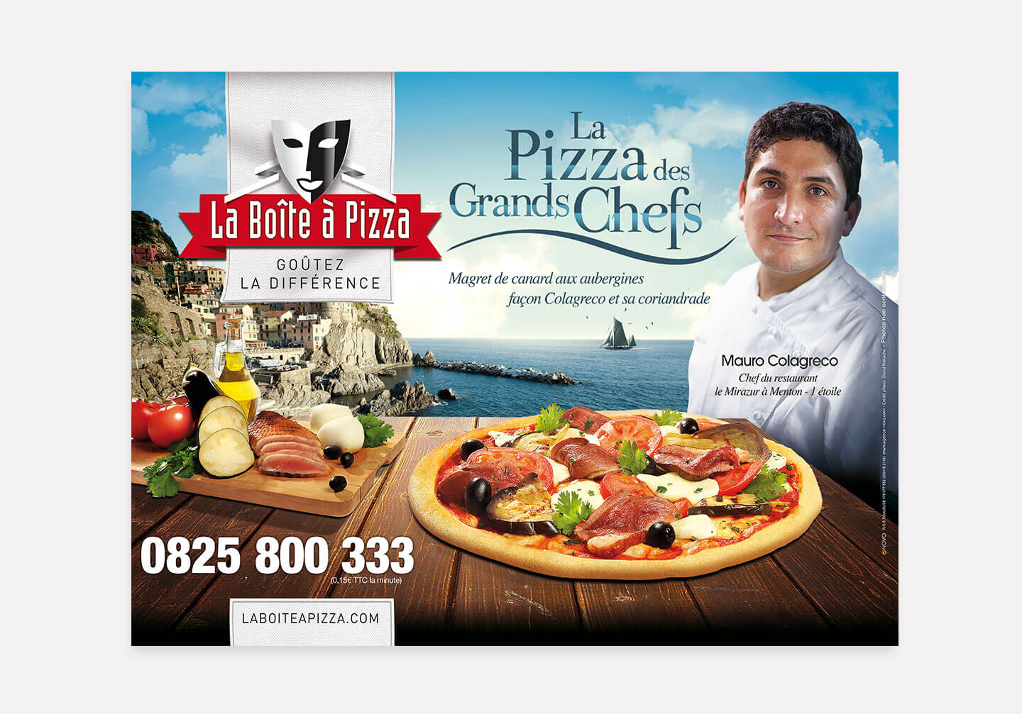 La Boîte à Pizza nouveau positionnement de gamme