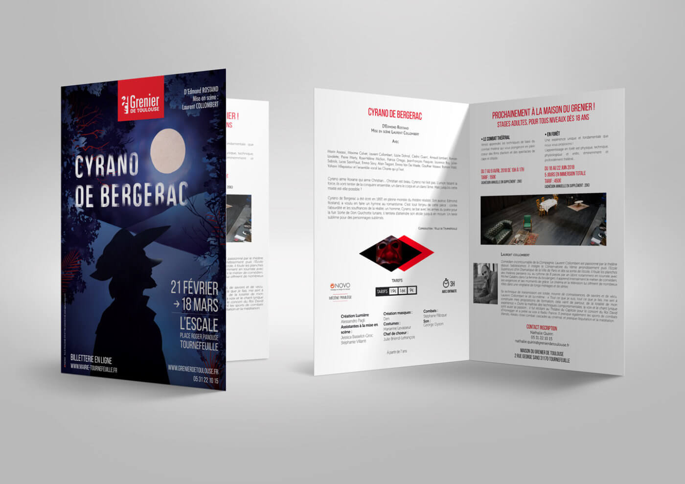 Grenier de Toulouse brochure des spectacles