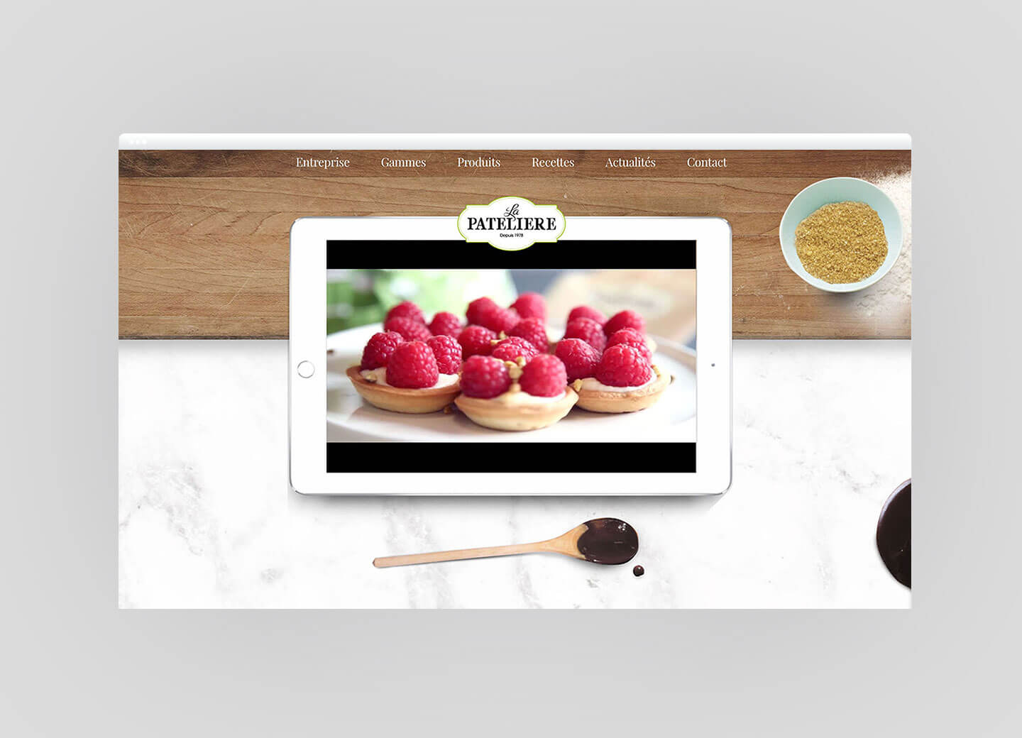 Site web La Patelière
