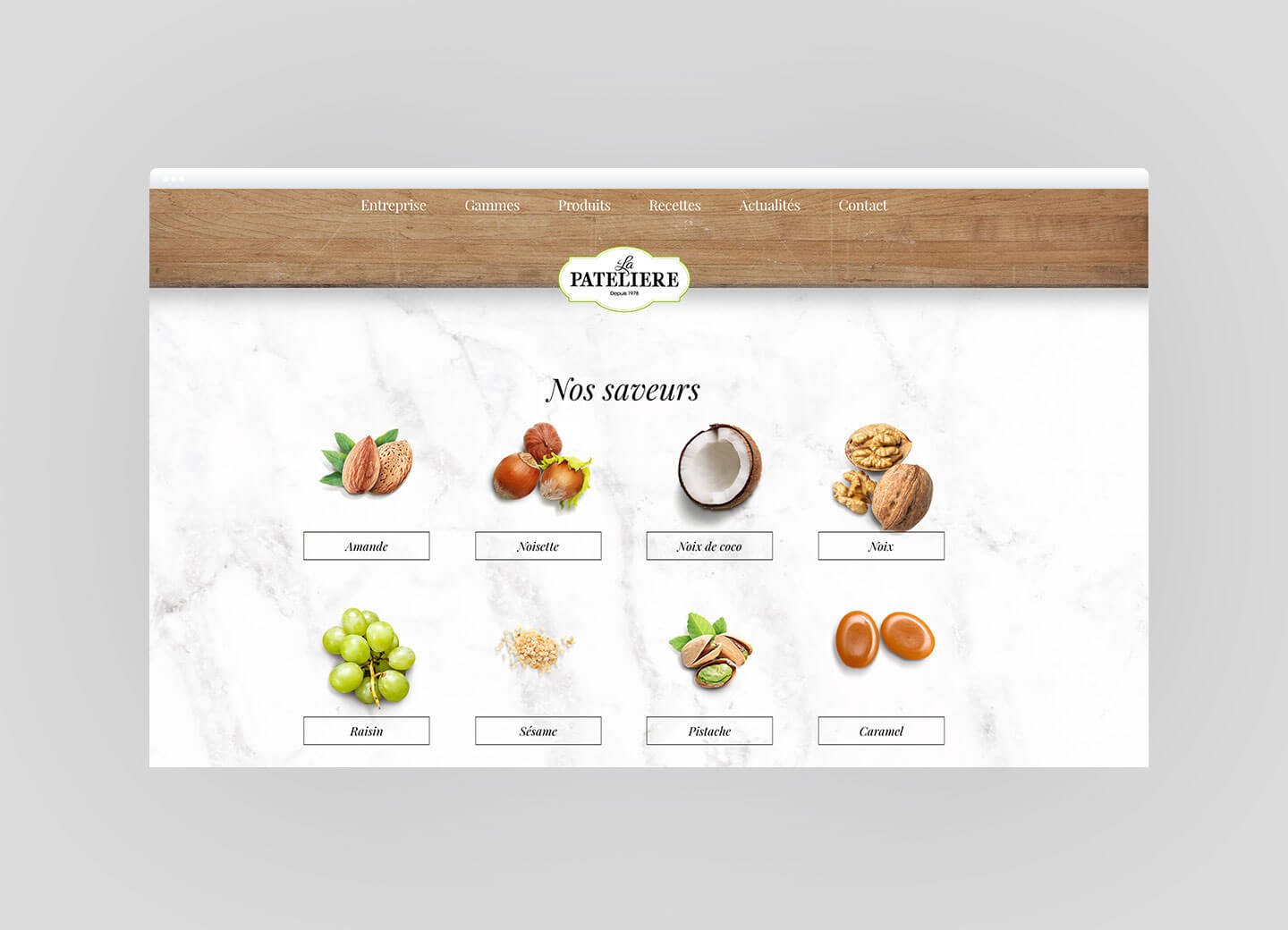 Site web La Patelière
