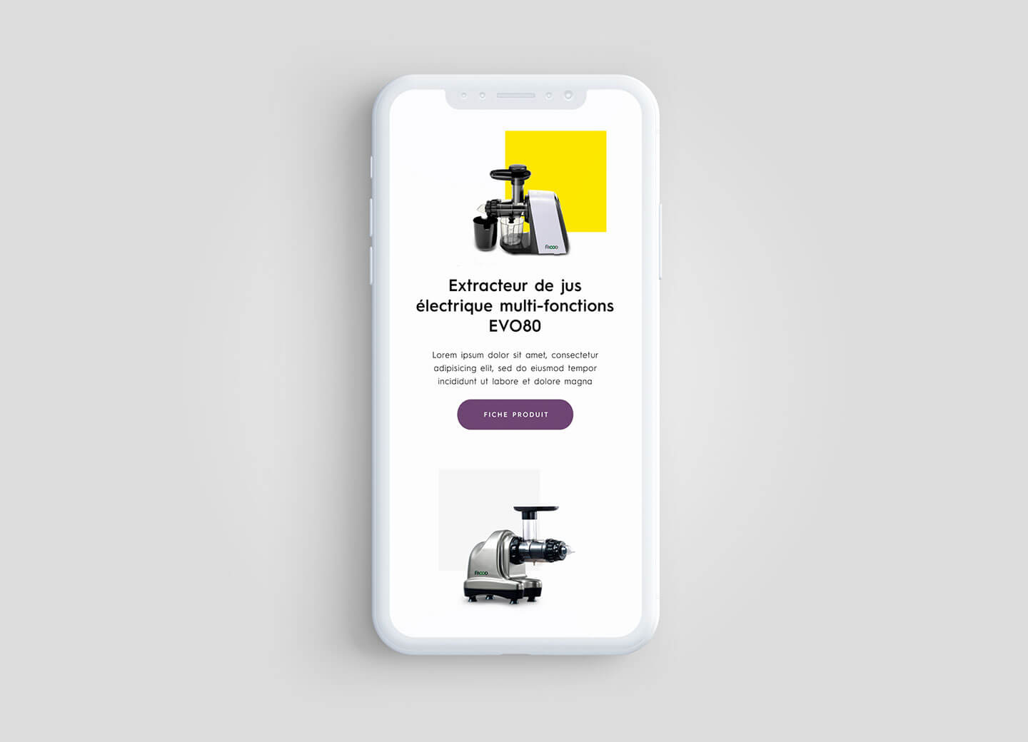 Novo experience utilisateur Frood