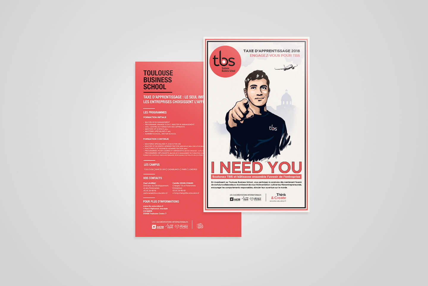 Novo communication print pour TBS