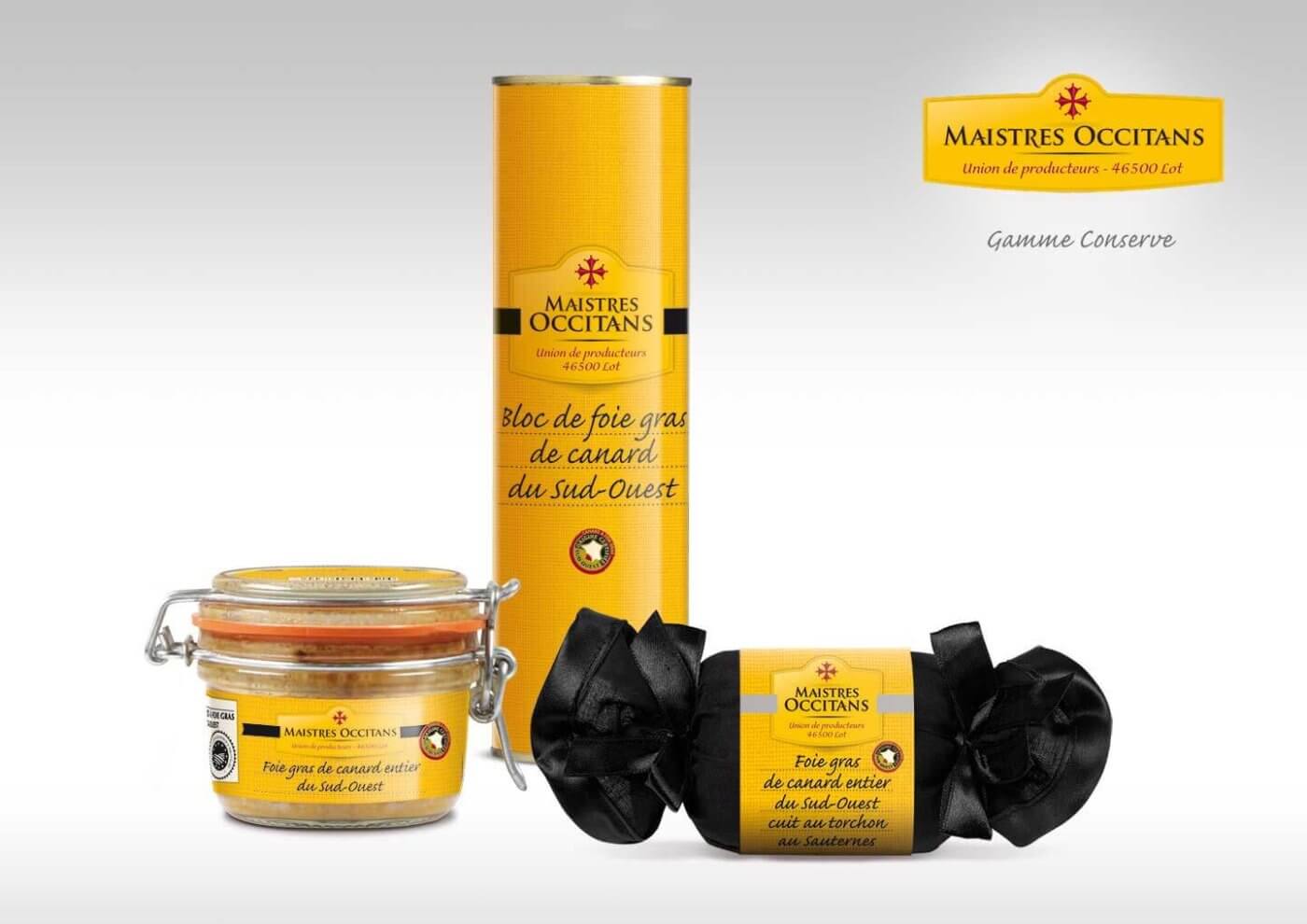 Maistres Occitans relooking packaging