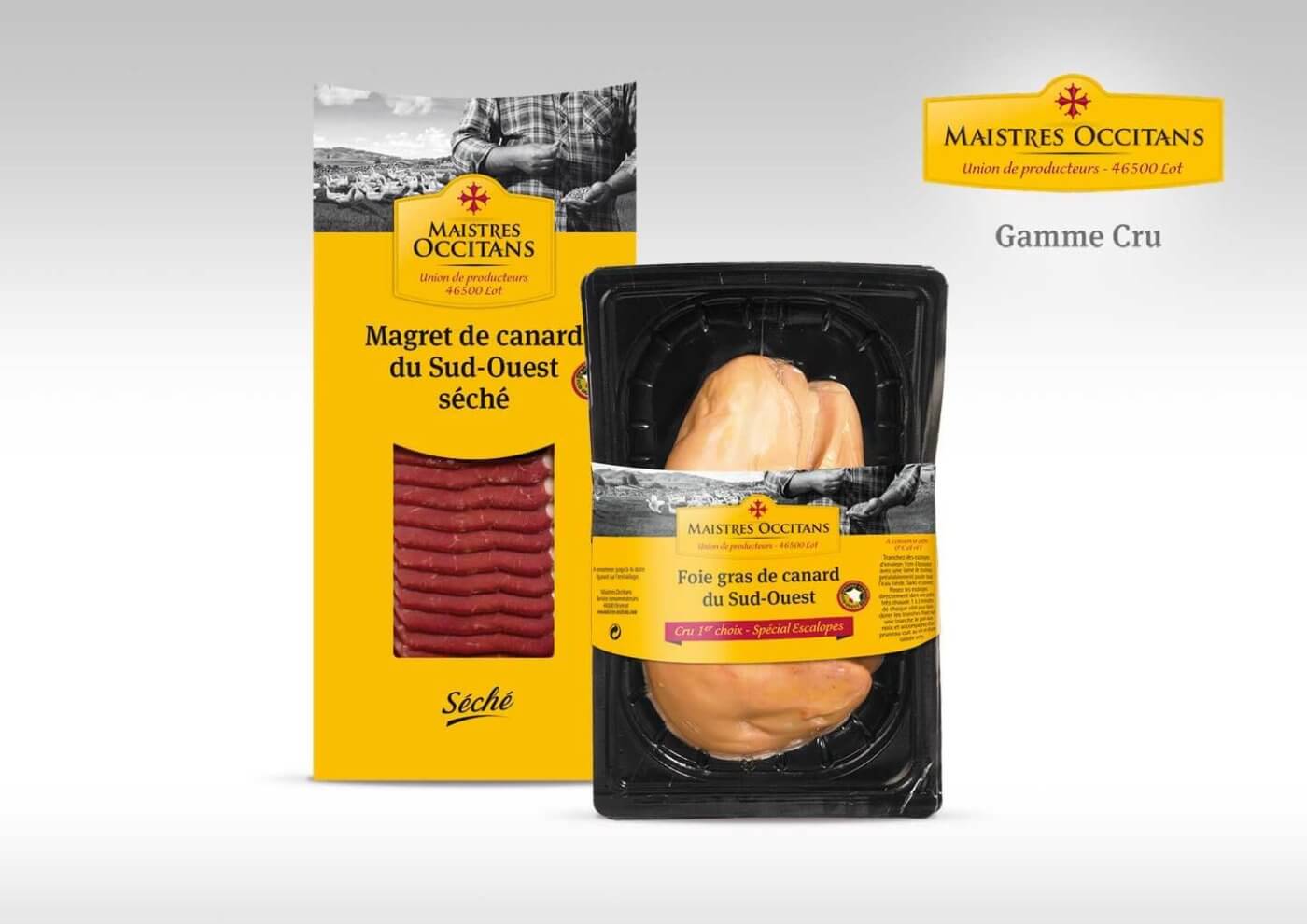 Maistres Occitans relooking packaging