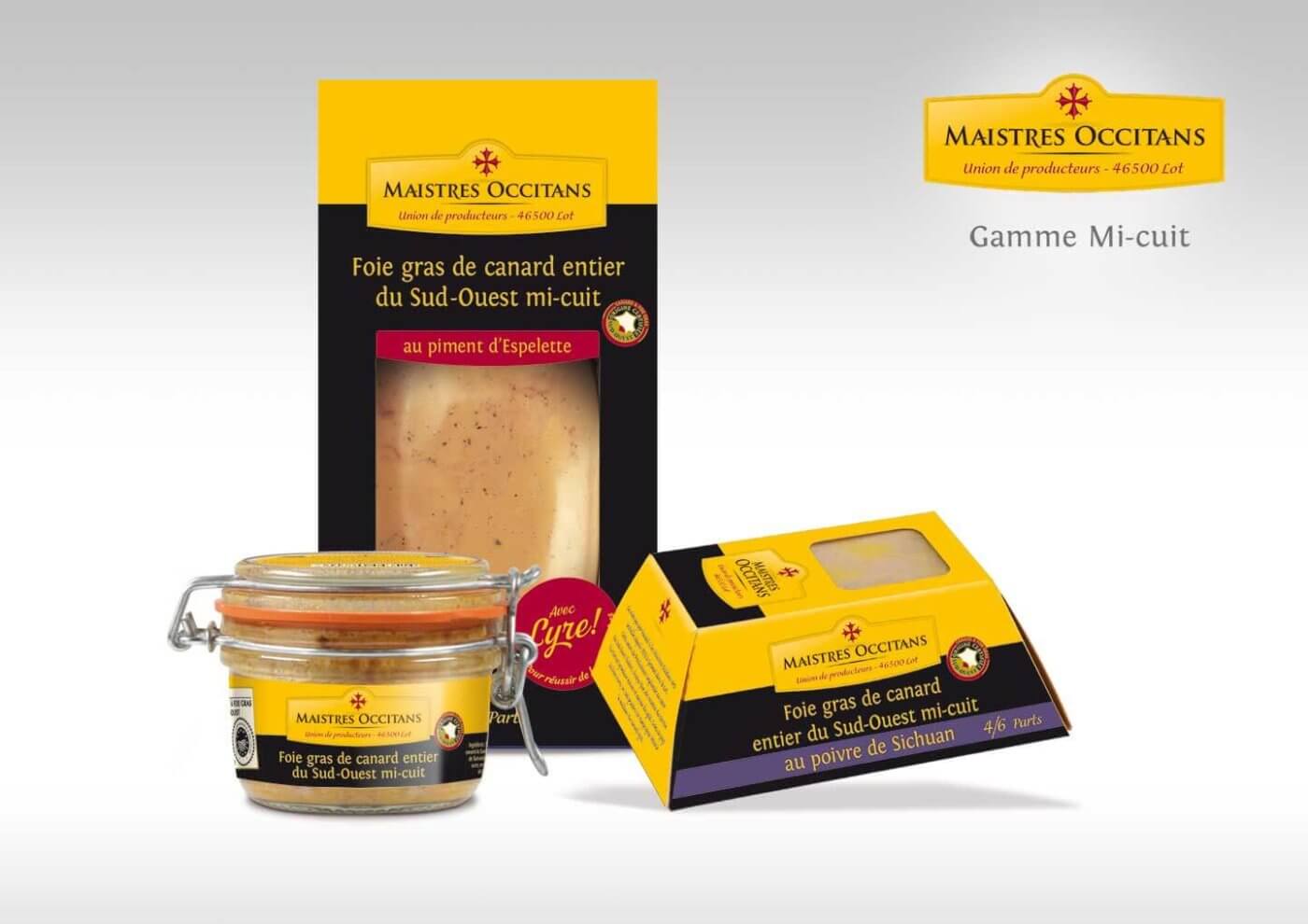 Maistres Occitans relooking packaging