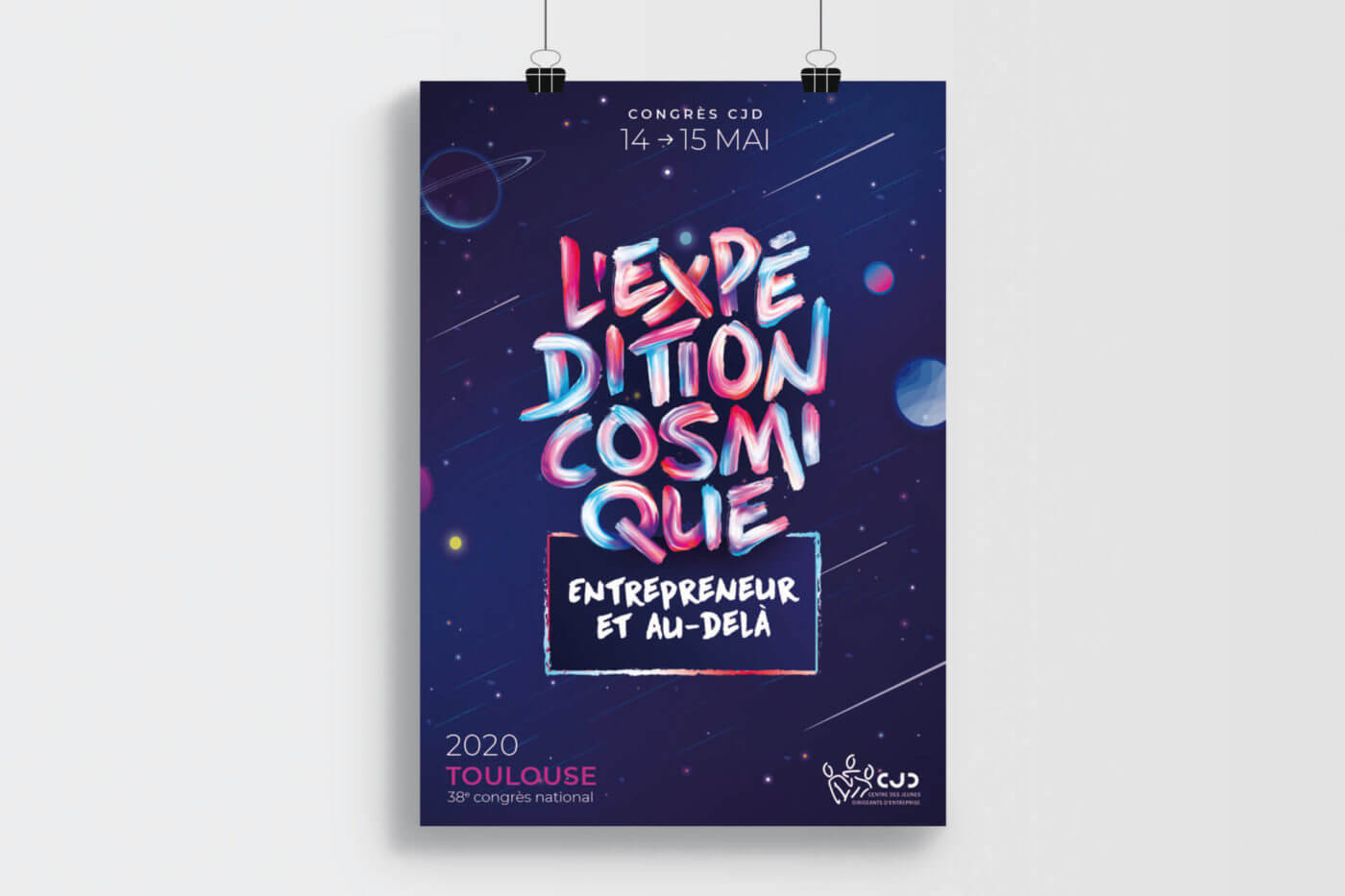 CJD affiche congres national 2020 toulouse