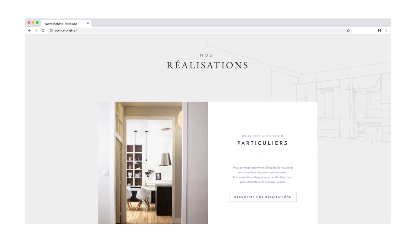 Ecran web