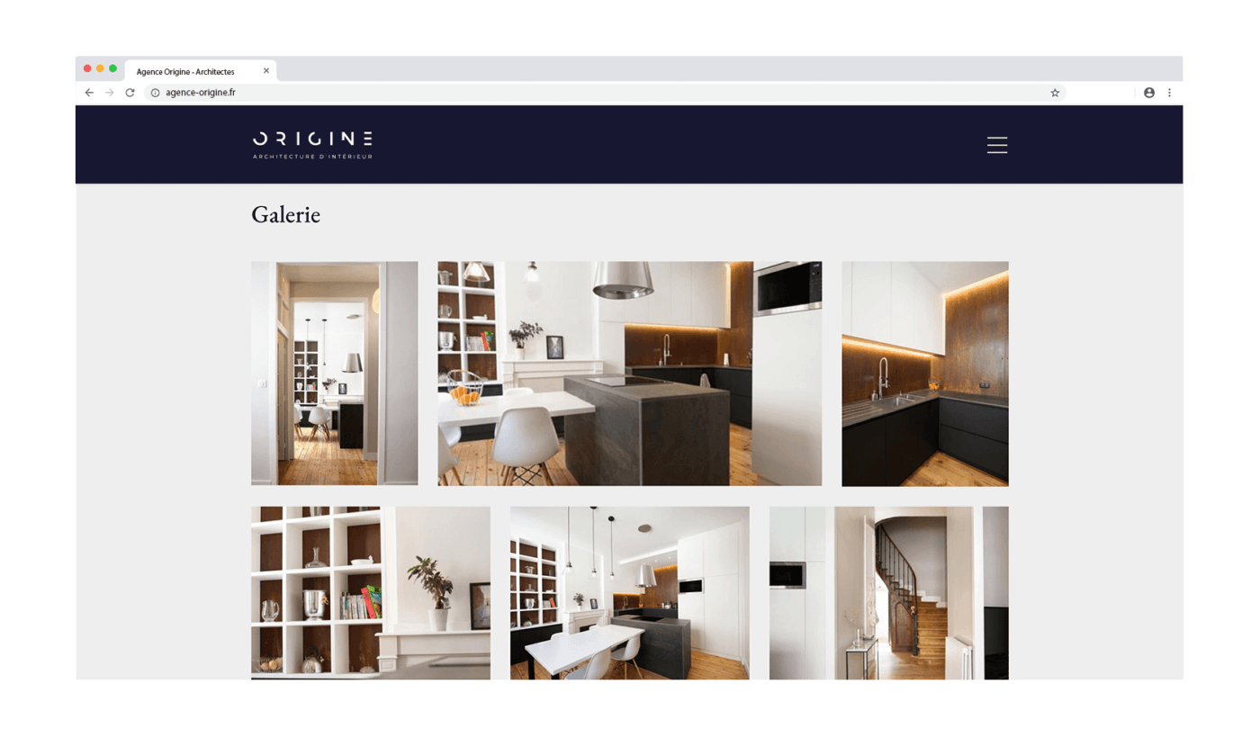 Ecran web