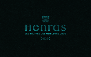 Logo "Henras" bleu