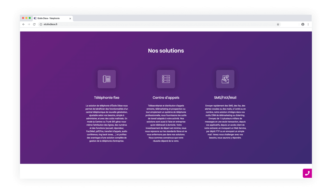 Page web
